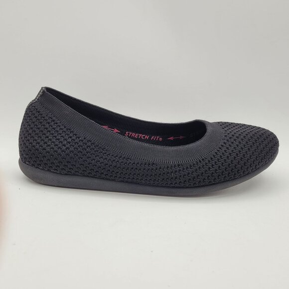 Skechers Cleo Sport What a Move Womens 7.5 Flats Stretch Fit Mesh Memory Foam - Picture 3 of 14